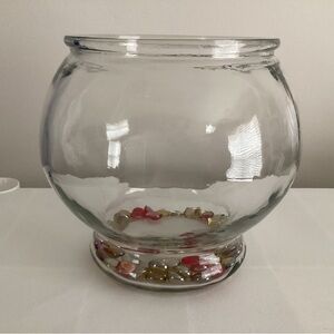 beautiful accent glass bowl